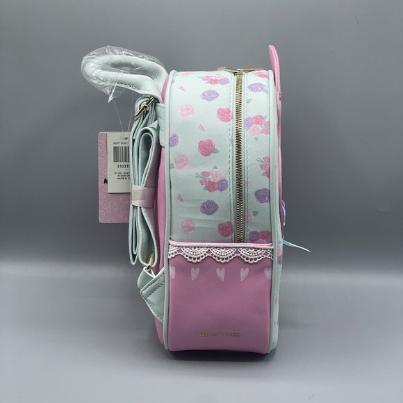 My Melody Mini Backpack Pastel Roses Her Universe Sanrio NEW - Picture 6 of 7